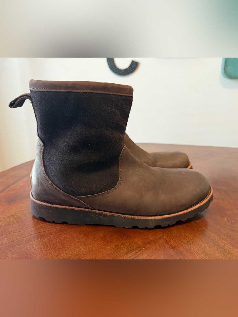 Ugg Hendren TL Stout Brown Waterproof Leather Work Boots Men’s Size 13